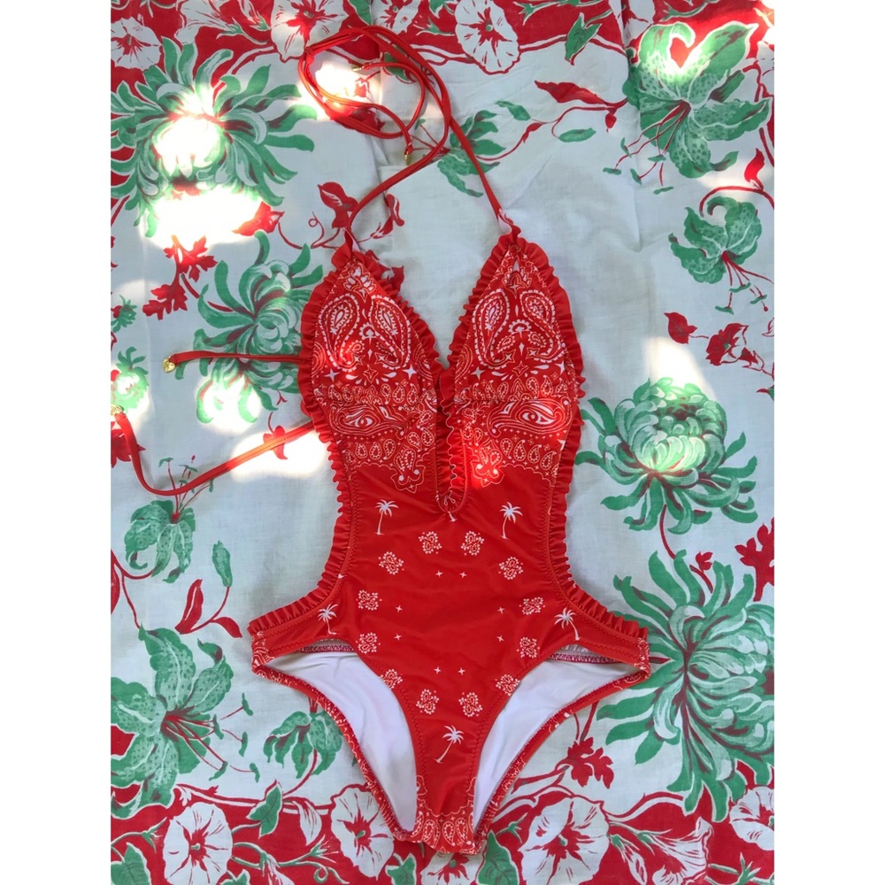 Wildfox La Bandita Monokini One-Piece